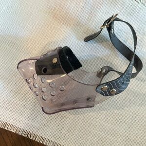 Used but good condition medium dog muzzle